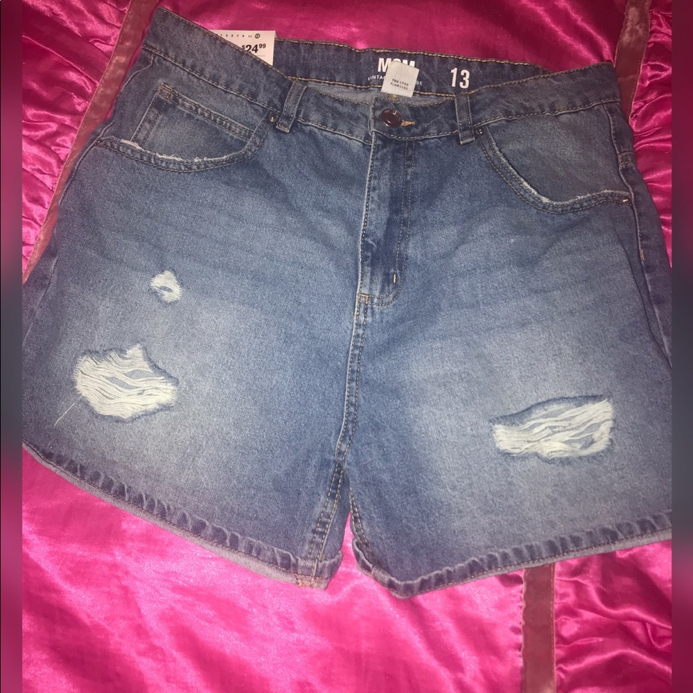 Blue denim Shorts